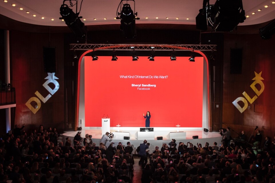 Sheryl Sandberg, Facebook, DLD 2019, Trust