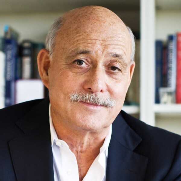 Portrait of author Jeremy Rifkin in his office.