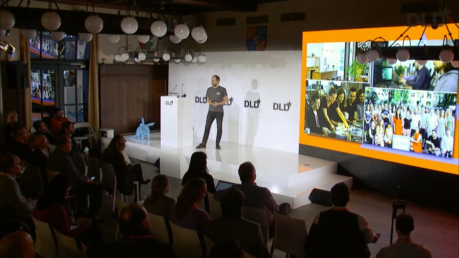 Christian Kroll, Ecosia, DLD Munich, DLD20, presentation