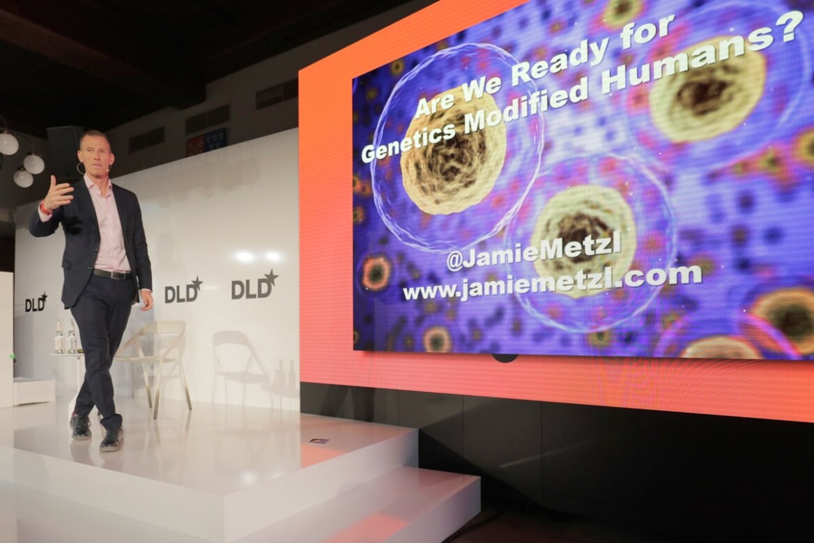 Genetics, Jamie Metzl, talk, DLD, Hacking Darwin