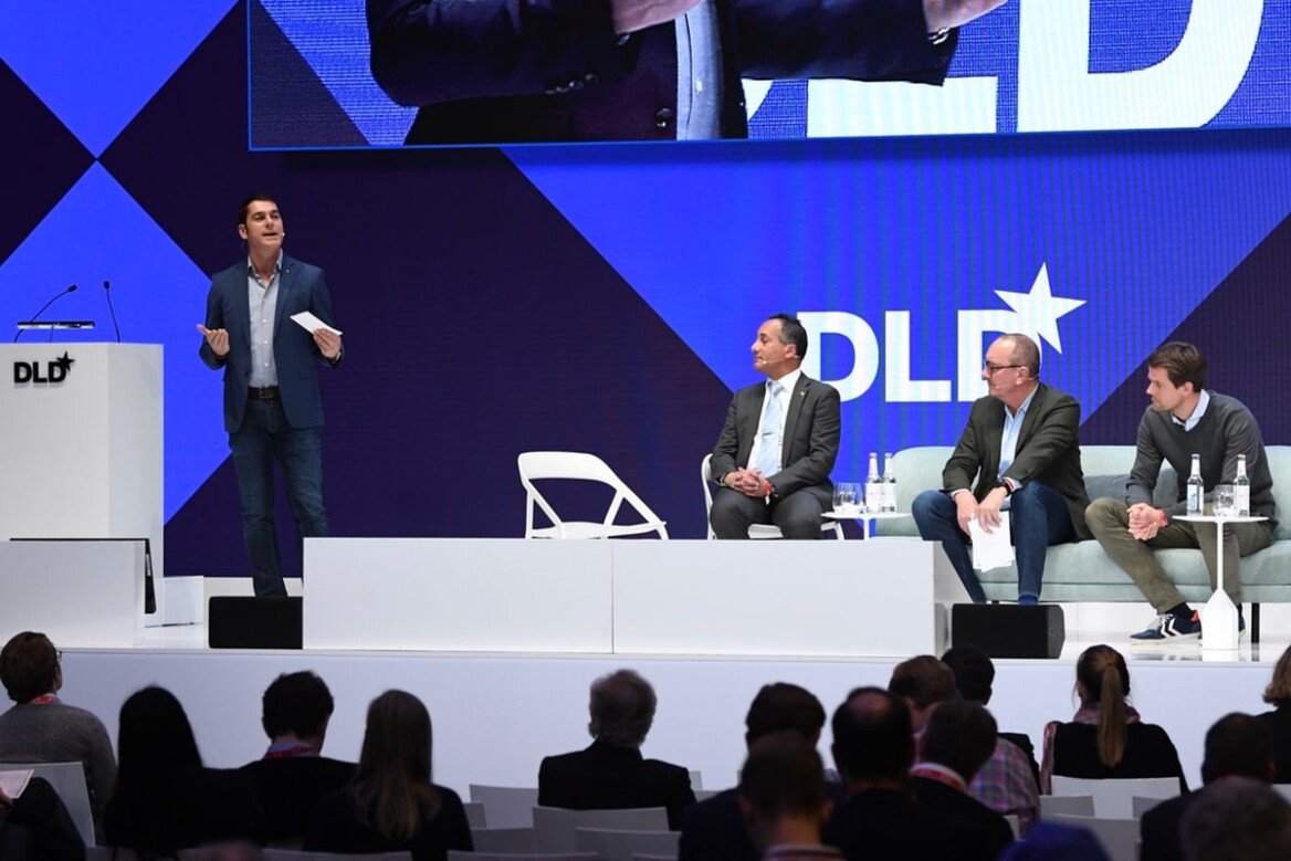 Brainlab, Stefan Vilsmeier, Rejesh Jena, Microsoft, Cambridge, Jameda, digital health, panel discussion, DLD