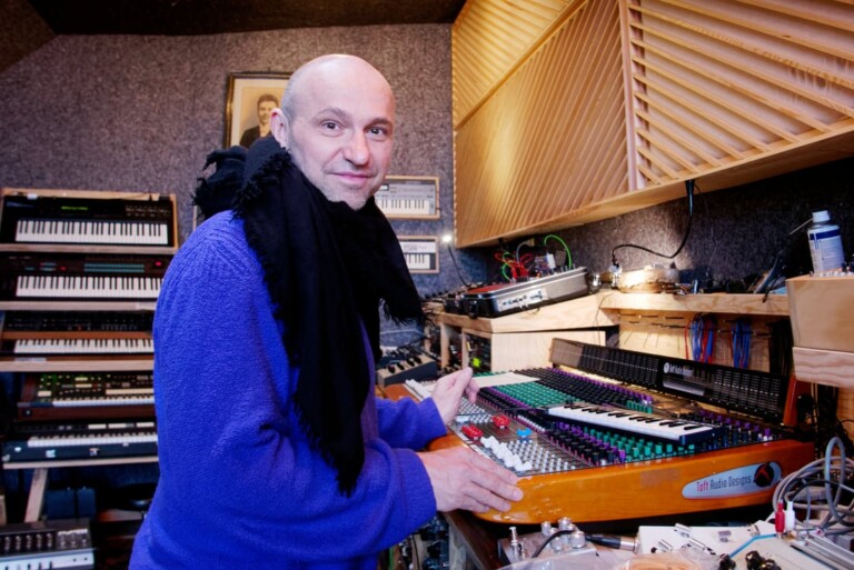 Henrik Schwarz, musician, studio, keyboards