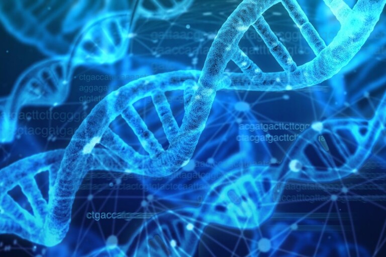 gene editing illustration, DNA, double helix