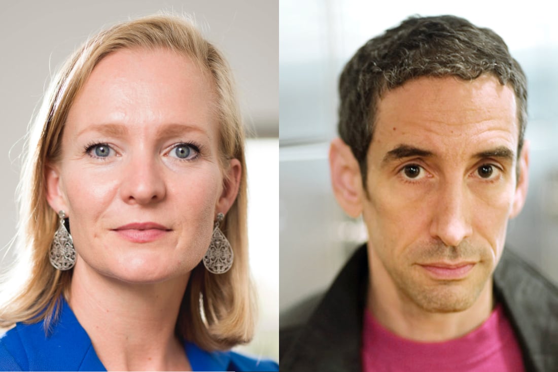 Marietje Schaake, Douglas Rushkoff, DLD Sync