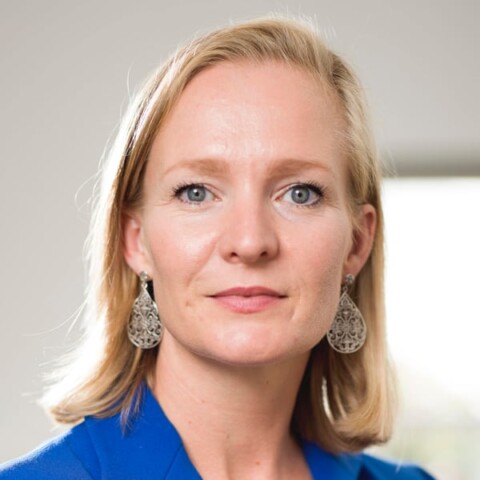 Portrait of Marietje Schaake, Stanford University professor and expert on digital governance.