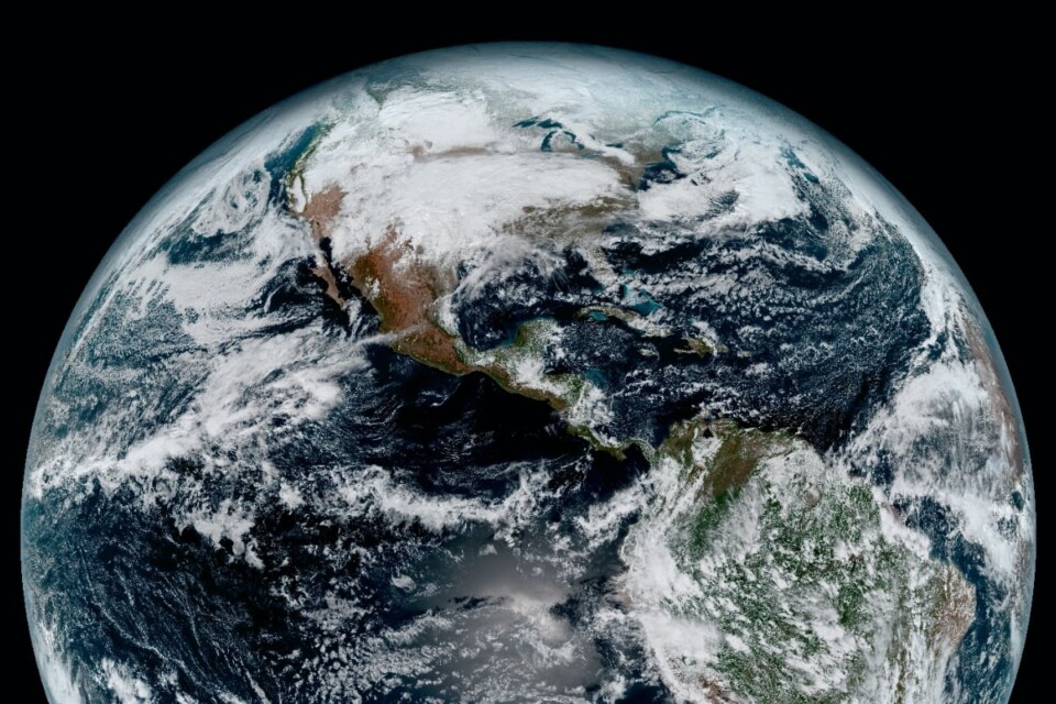 NASA, Earth, globe, satellite image