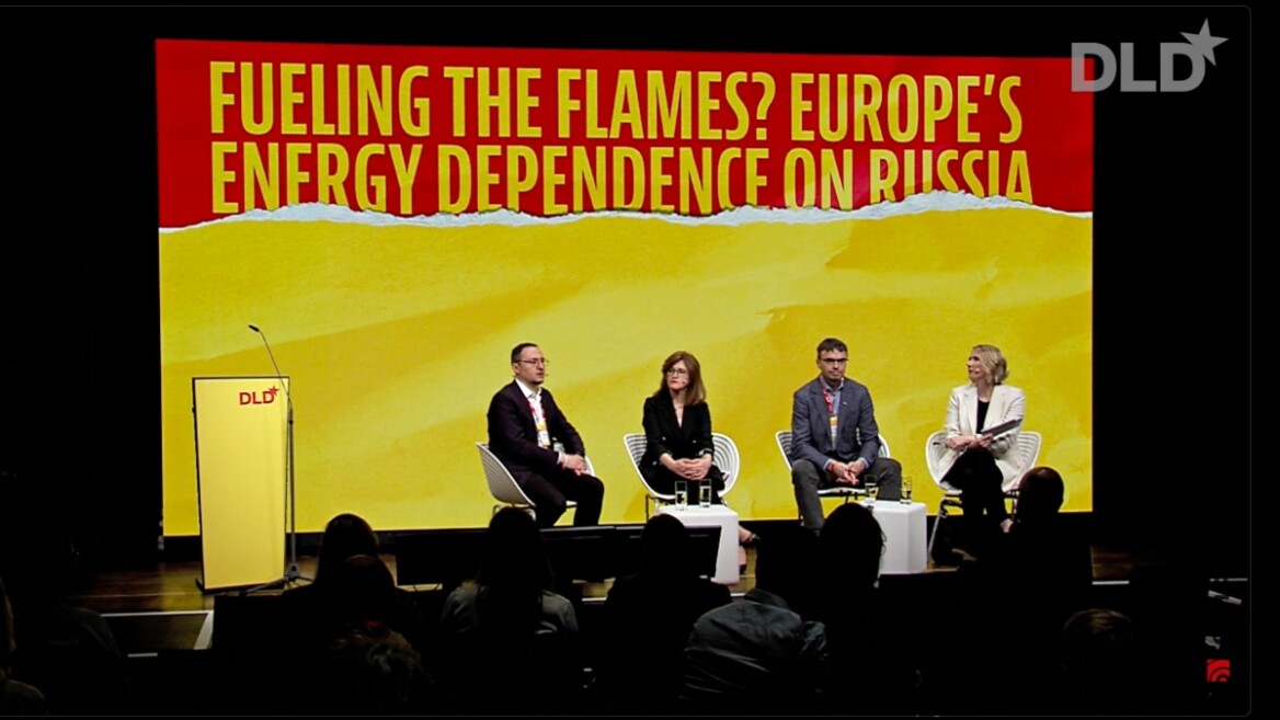 DLD Munich panel discussion about Europe’s energy dependence on Russia