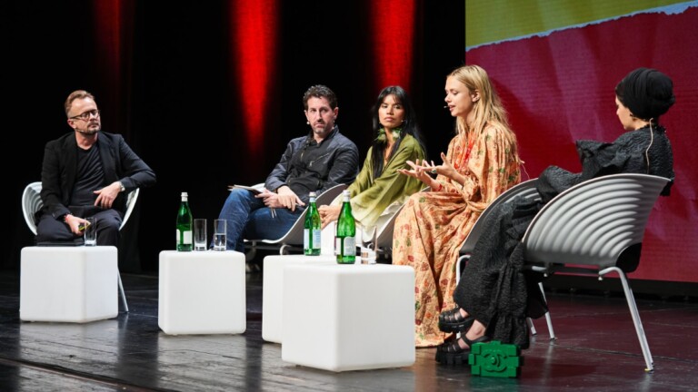 DLD Munich panel discussion about mindfulness and wellbeing