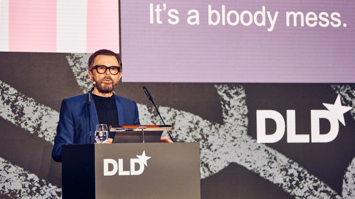 Music producer Björn Ulvaeus, of ABBA fame, speaks at DLD Munich about the sorry state of the music industry and how artists could be better rewarded
