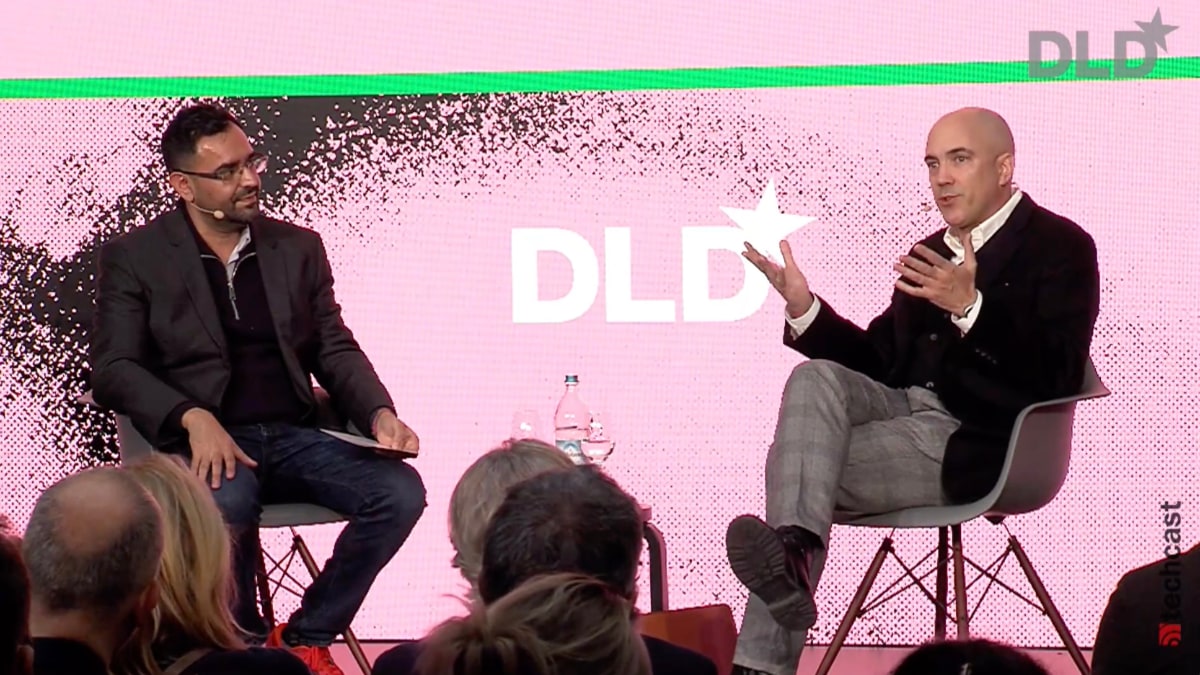 Author Azeem Azhar and investor Rob Carlson discuss the potential of exponential progress in biotechnology at DLD Munich