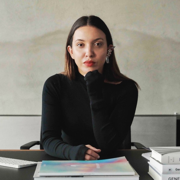 Portrait of Marjorie Hernandez,co-founder of LUKSO