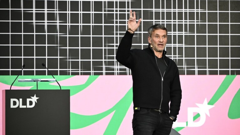 Keith Ferrazzi speaks at the DLD Munich Conference 2023