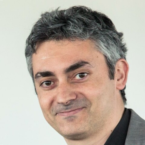 Close-up portrait image of Stefano Pirandola, CEO of quantum AI company nodeQ.