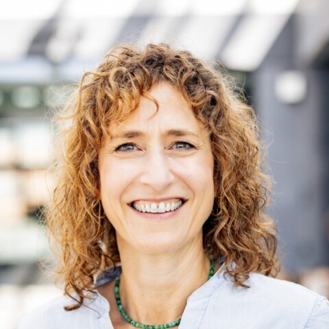 Environmental headshot portrait of Susanne Kadner, co-founder of Circular Republic.