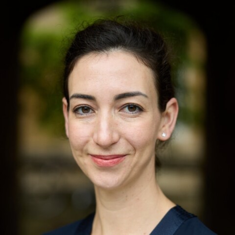 Headshot portrait of Caroline Emmer De Albuquerque Green, AI ethics expert at the University of Oxford.