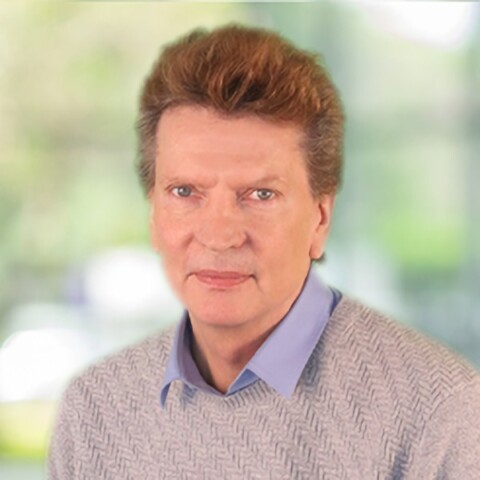 Headshot portrait of Swiss neuroscientist Henry Markram (Frontiers, INAIT, EPFL Lausanne)