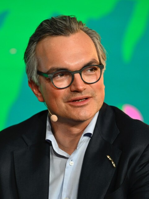 Christian Teichmann, Burda Principal Investments, speaking at the DLD Munich 2026 conference