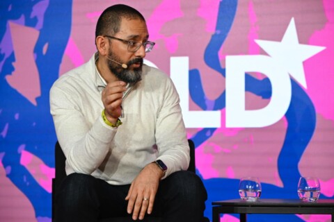 Raffi Krikorian (Mozilla) on stage at the DLD Munich 2026 conference