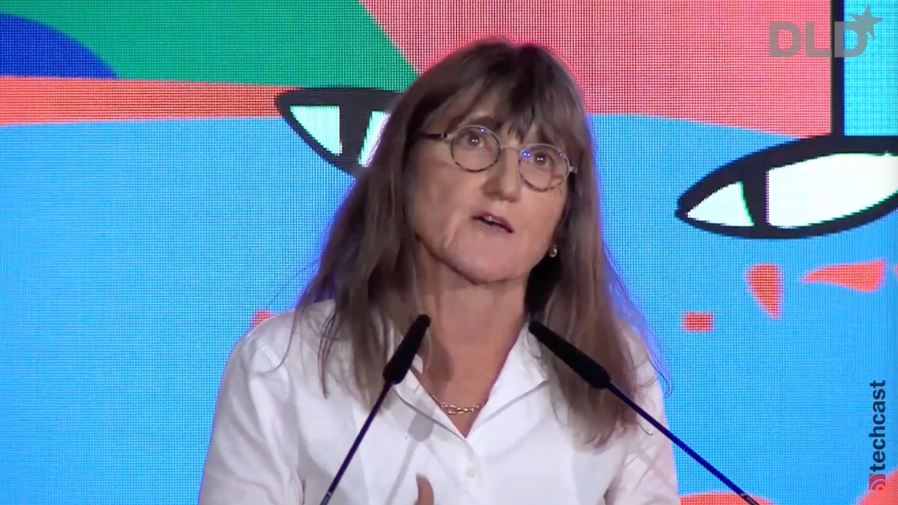 Video preview of Beeban Kidron, filmmaker, digital rights advocate and Professor at the University of Oxford, speaking at the DLD Munich 2026 conference.
