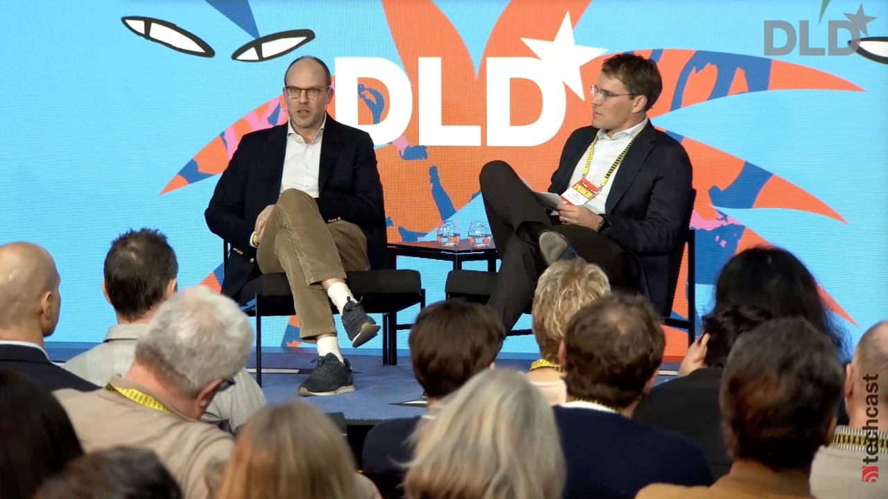 Video preview of Carl Benedikt Frey (University of Oxford) and Max Floetotto (McKinsey & Company) speaking at the DLD Munich Conference 2026.