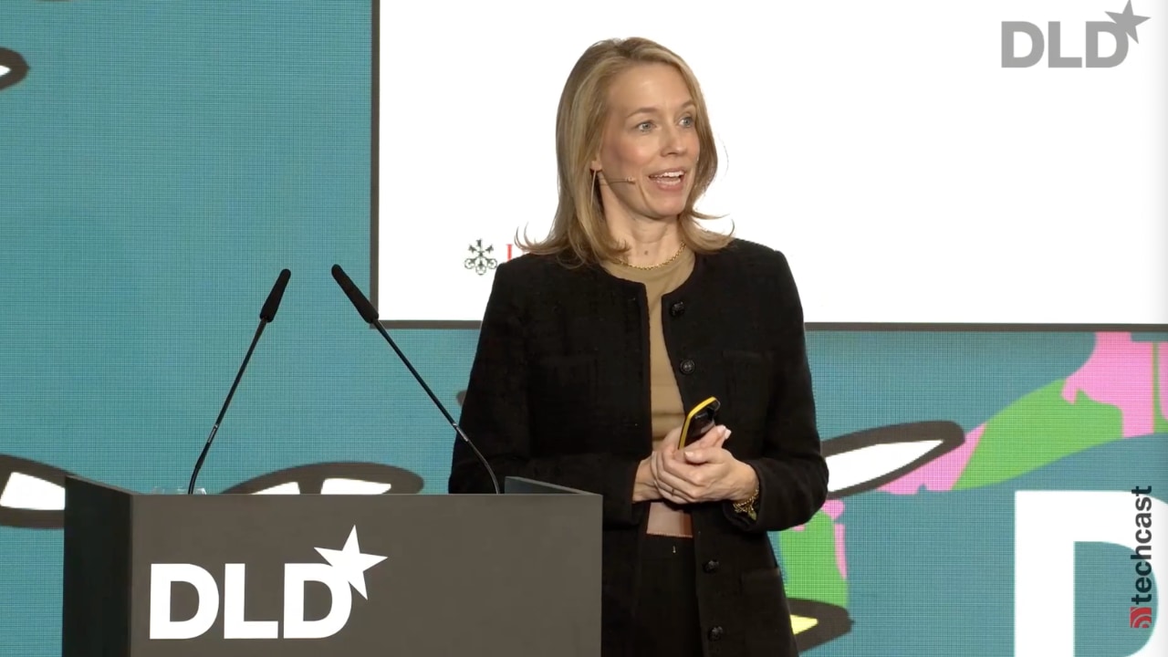 Video preview of Ulrike Hoffmann-Burchardi (UBS) speaking at the DLD Munich 2026 conference