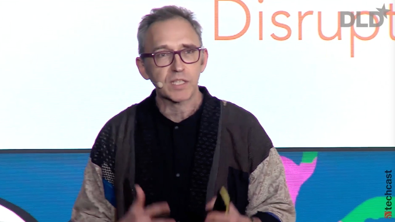 Video preview of social philosopher and author Roman Krznaric speaking at the DLD Munich 2026 conference.