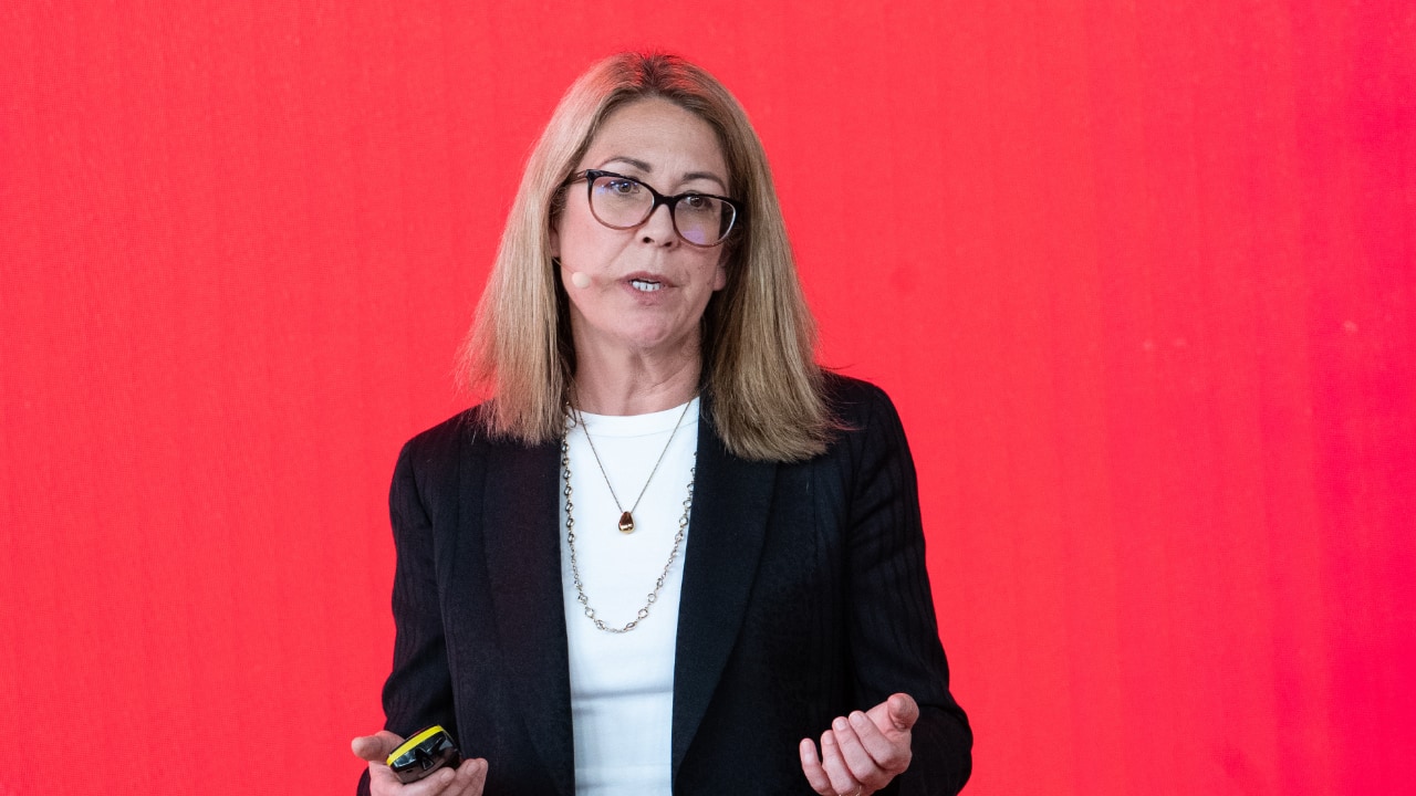 Susan Thomas, Director Google Health, speaking at the DLD Health x BAIOSPHERE conference in Munich, June 12, 2026. Photo: Philipp Guelland for DLD / Burda