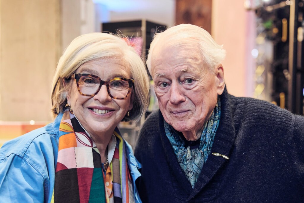 DLD founder Steffi Czerny and Alexander Kluge at DLD Munich 2026. Credit: Dominik Gigler